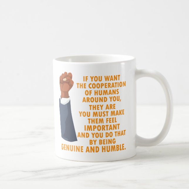 Svart historikmånad för inspirationsinriktade strö kaffemugg (Höger)