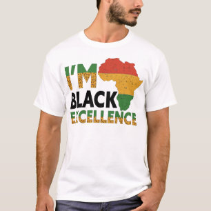 Svart historikmånad Jag är svart utmärkt T Shirt