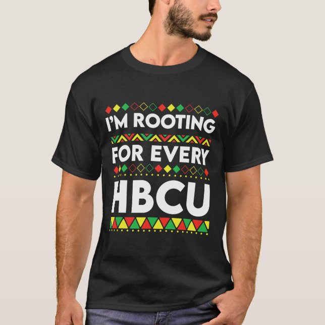 Svart historikmånad jag roterar för varje HBCU 2 T Shirt (Framsida)