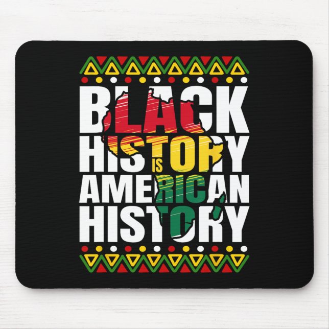Svart historikmånad Kultur Afrikanska Ameri Musmatta (Framsidan)