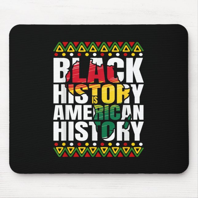 Svart historikmånad Kultur Afrikanska Ameri Musmatta (Framsidan)