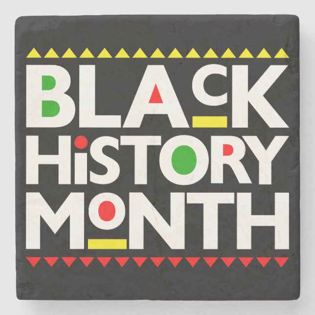 Svart historikmånad Melanin Bruh Sista Kung Queen Stenunderlägg (Framsidan)