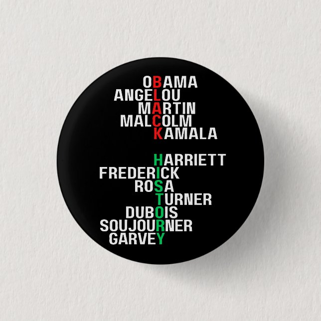 Svart historikmånad Melanin Kung Sista Bruh Knapp (Framsida)