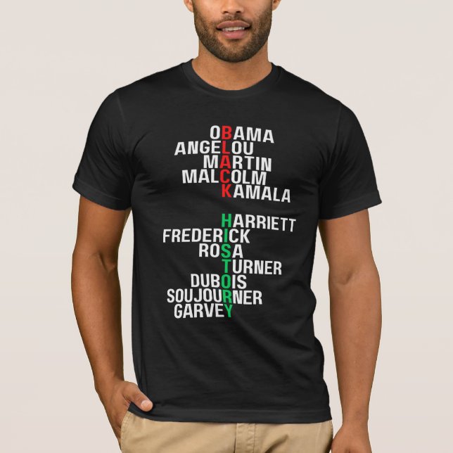 Svart historikmånad Melanin Kung Sista Bruh T Shirt (Framsida)