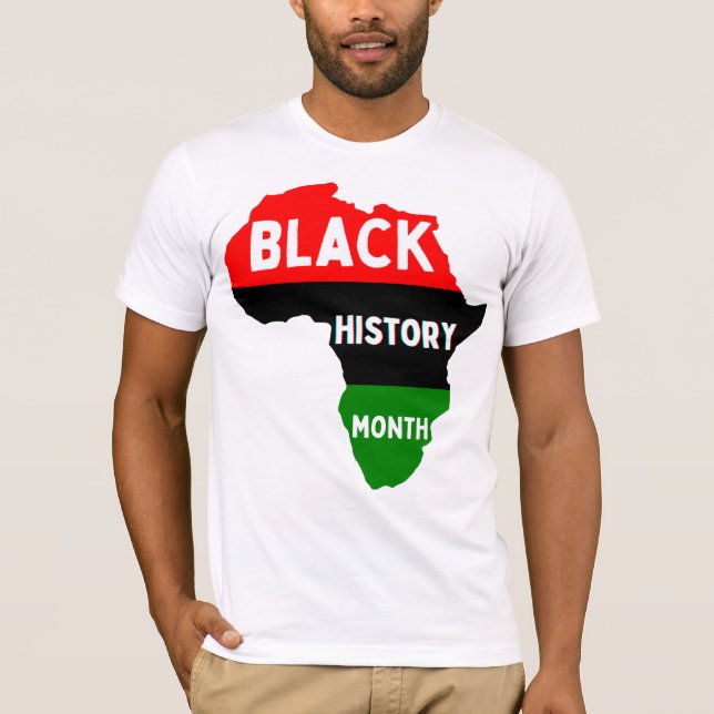 Svart historikmånad Melanin Queen Kung Afrika Kärl T Shirt (Framsida)
