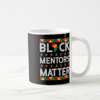 Svart historikmånad Mentors Problem Afrika Amerika Kaffemugg
