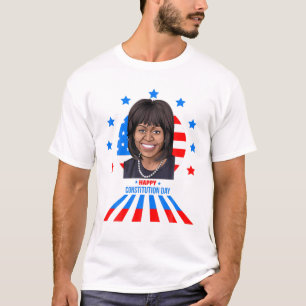 Svart historikmånad Michelle Obamas president T Shirt