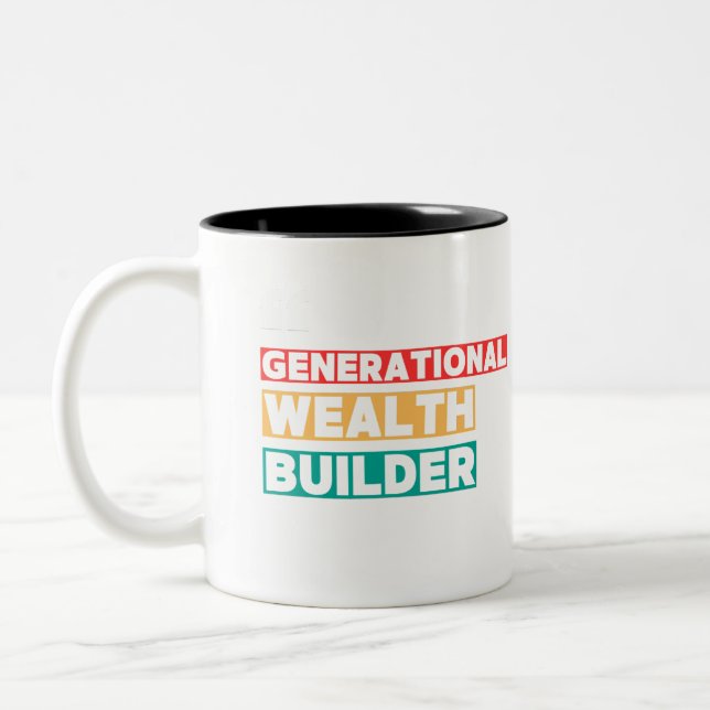 Svart historikmånad Mugg (Vänster)