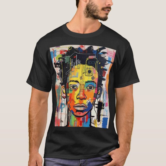 Svart historikmånad och Junetteonde Afrika T Shirt (Framsida)