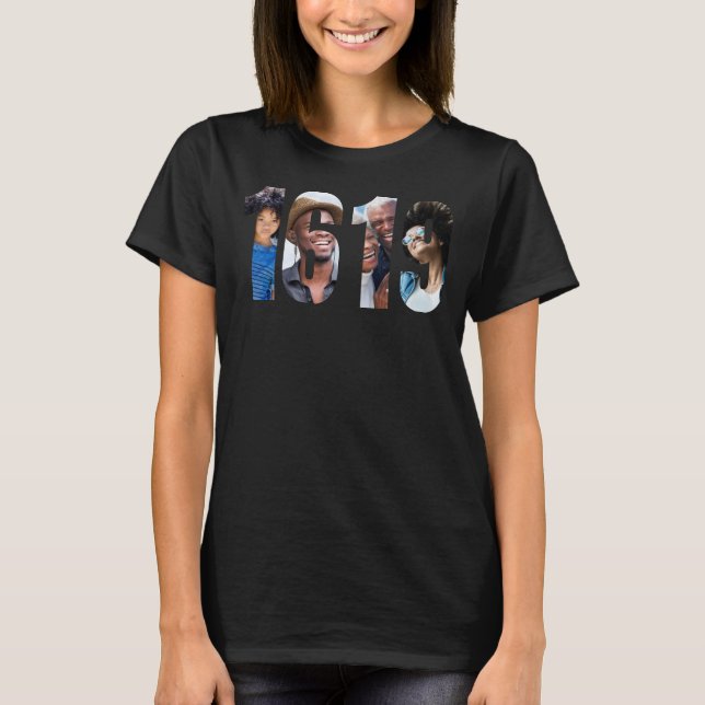 Svart historikmånad, Personlig 1619, foto Ram T Shirt (Framsida)
