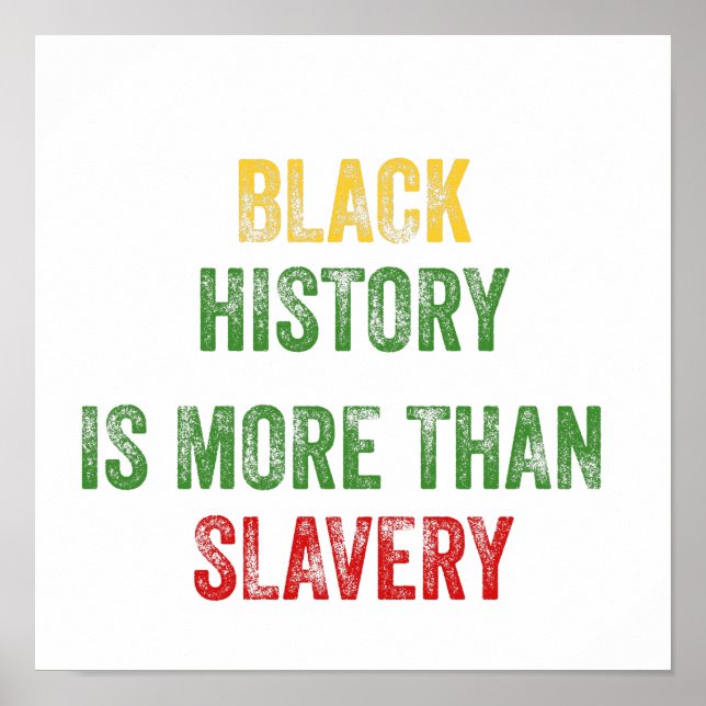 Svart historikmånad poster (Framsidan)