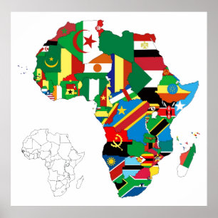 Svart historikmånad poster