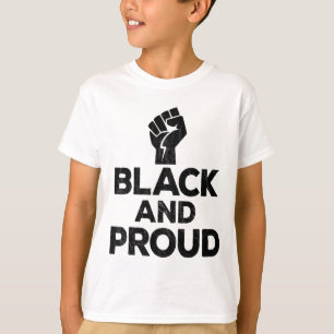 Svart historikmånad Power Gift Women Manar Kids T Shirt