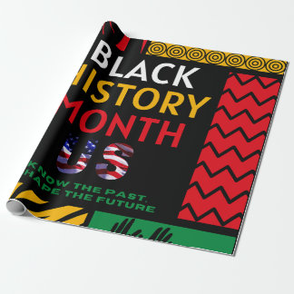 Svart historikmånad presentpapper