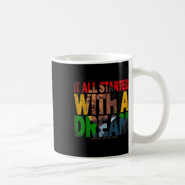 Svart historikmånad som ledare i Afrika Amerika Kaffemugg (Höger)