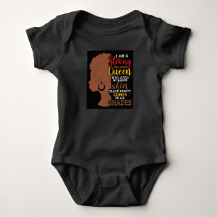 Svart historikmånad svart kvinna Afro T Shirt