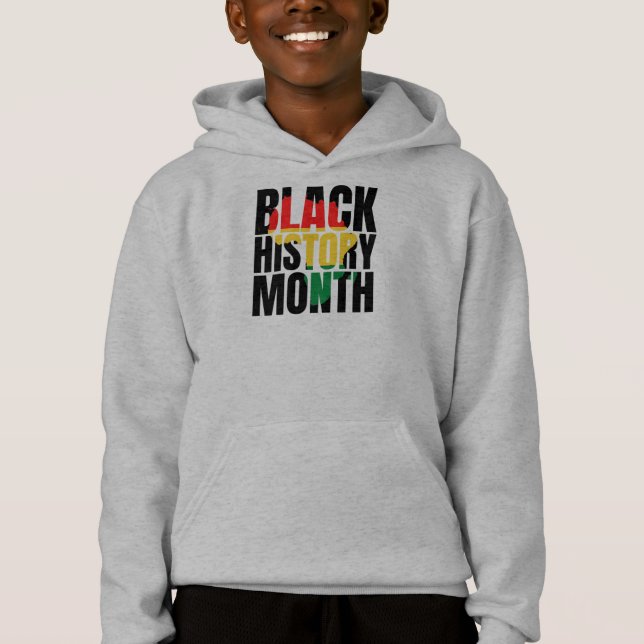 Svart historikmånad t shirt (Framsida)