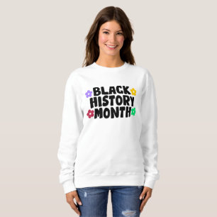 Svart historikmånad t shirt