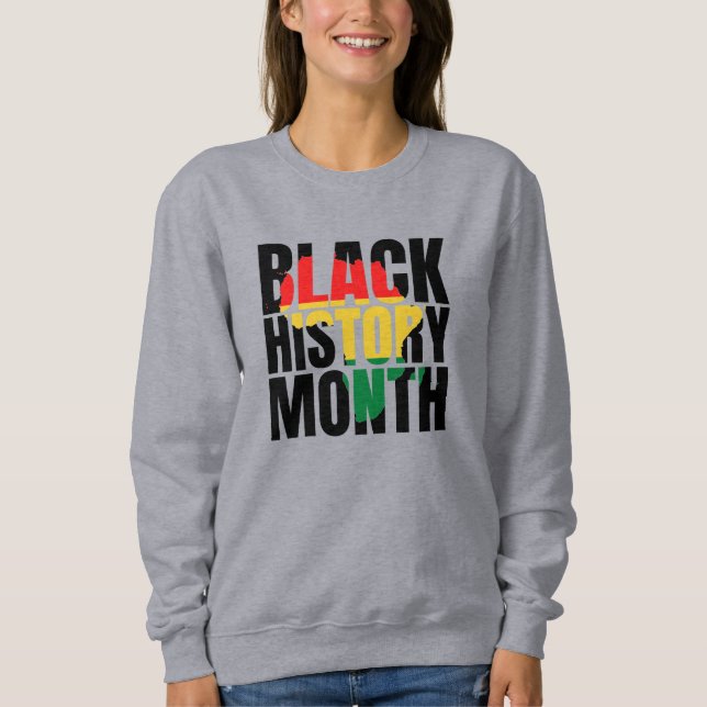 Svart historikmånad t shirt (Framsida)
