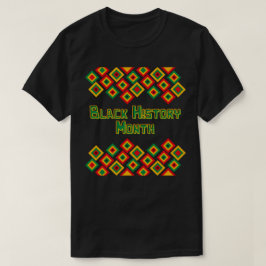 Svart historikmånad T-Shirt