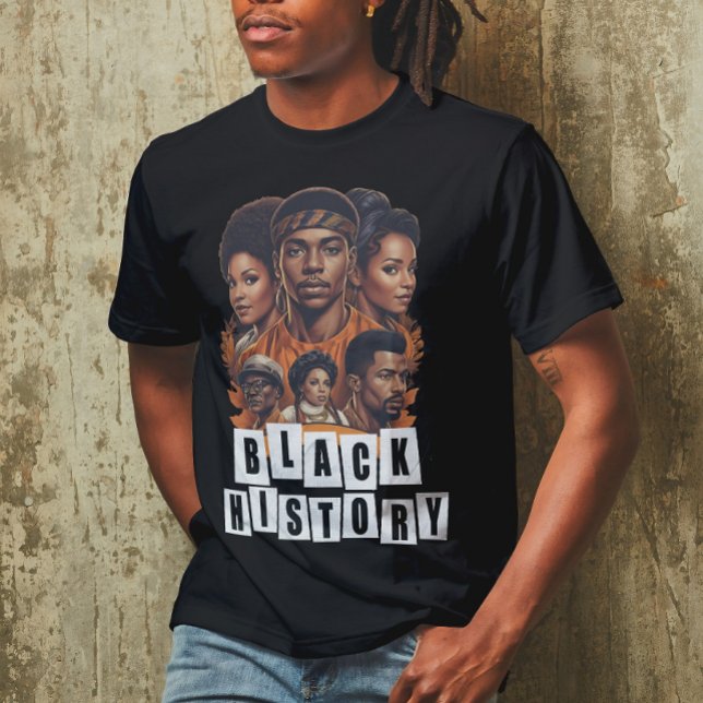 Svart historikmånad t shirt (black history month t-shirts, black history month shirts for teachers)