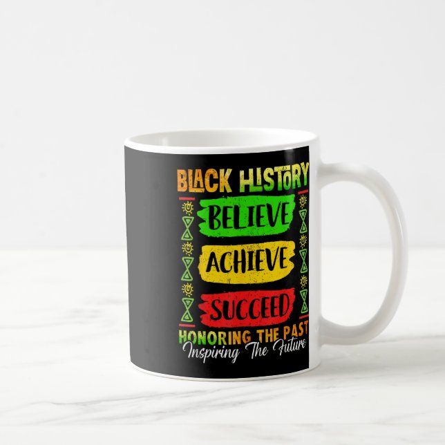 Svart historikmånad tro att Melani lyckats Kaffemugg (Höger)