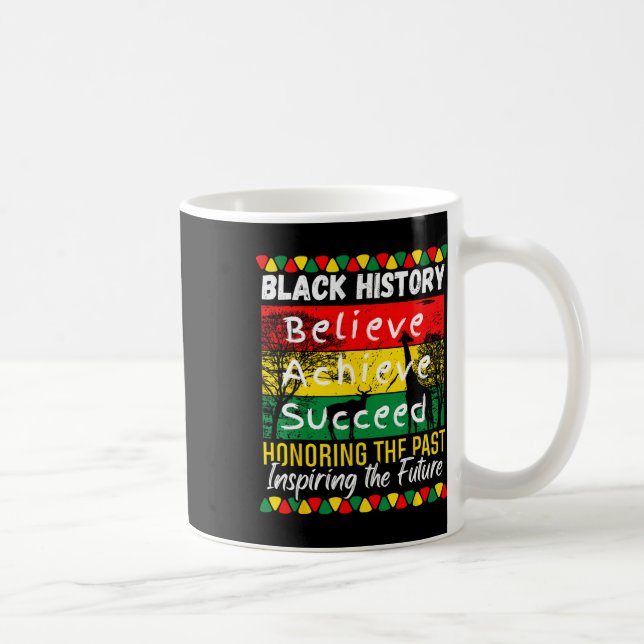 Svart historikmånad tro att Melani lyckats Kaffemugg (Höger)