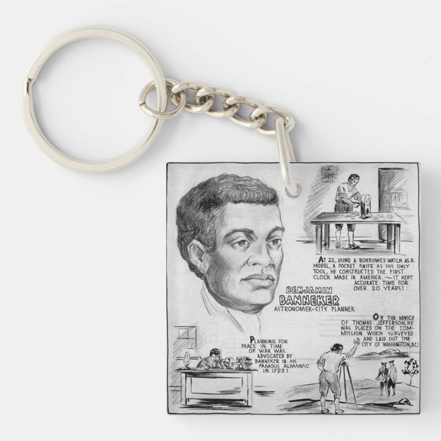 Svart historisk ikon: Benjamin Banneker, forskare (Framsidan)