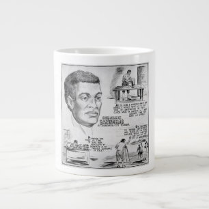 Svart historisk ikon: Benjamin Banneker, forskare Jumbo Mugg