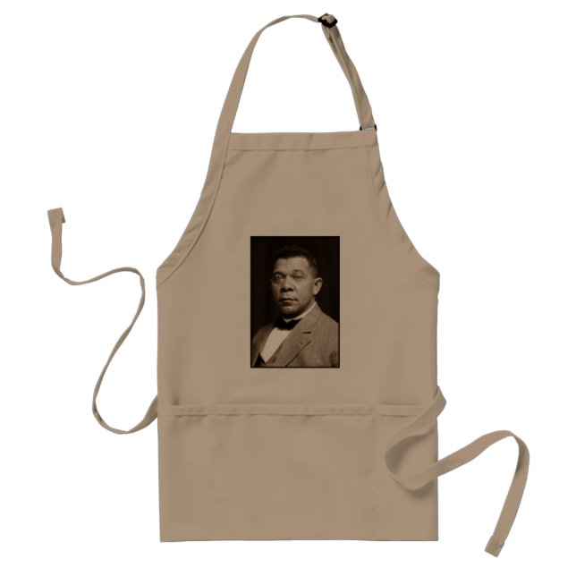 Svart historisk ikon: Booker T Washington, Porträt Förkläde (Framsidan)