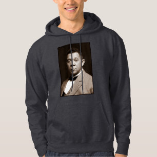 Svart historisk ikon: Booker T Washington, Porträt Hoodie