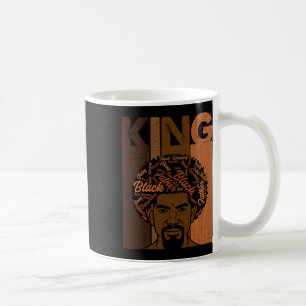 Svart historisk kung fader Melanin Afroamerikan Kaffemugg