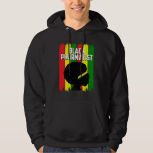 Svart historisk månad Farmakologi Hardwork African Hoodie