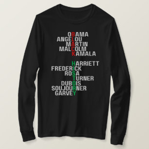 Svart historisk månad Melanin Manar Women Bruh Sis T Shirt