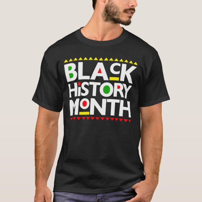 Svart historisk månad Melanin Manar Women Kids T Shirt (Framsida)