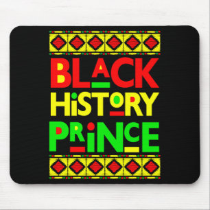 Svart historisk prins melanin pojke son Bruh Brun Musmatta