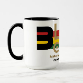 Svart historiskt kulturarv Grafisk Unisex Historia Mugg