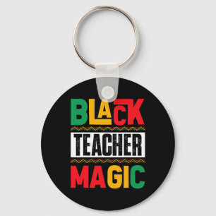 Svart History Tröja för lärare Educators Afro Mela Nyckelring