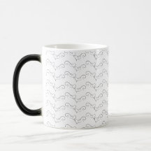Svart hjärta-mugg