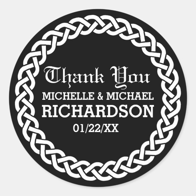 Svart hjärtstilleståndsförespråkare runt klistermärke (Framsida)