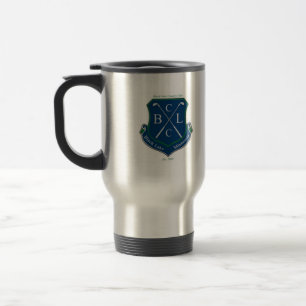 Svart (högerhänt) sjöklubbhustravel mug, resemugg
