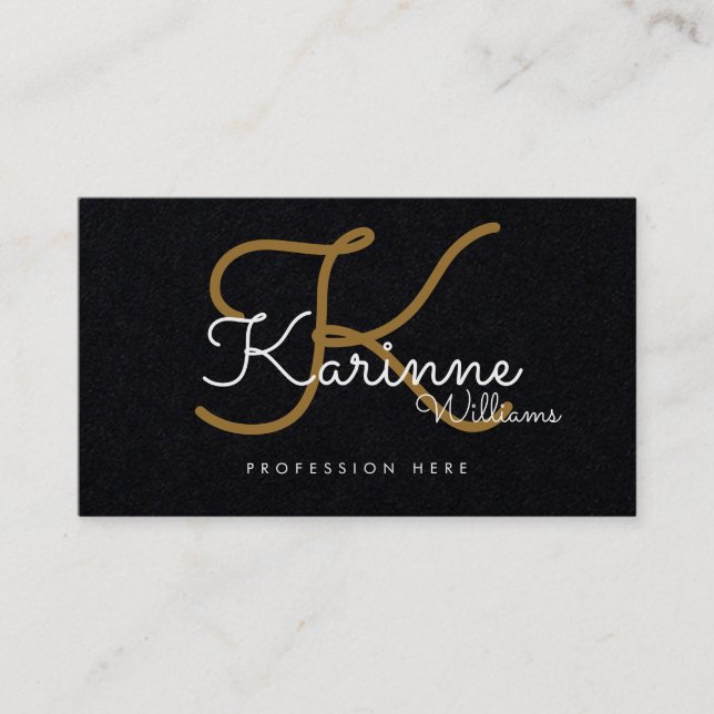 svart högvärdigt pro kontakt-kort/original- (Framsida)