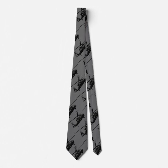 Svart hökNeckwear Slips (Framsida)