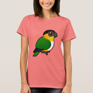 Svart-hövdad papegoja t-shirt