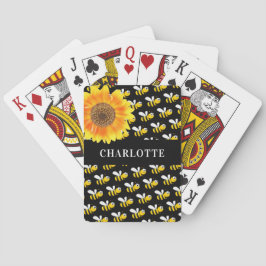 Svart humla solros namn casinokort