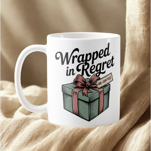 Svart humor julen runt Känslor av julen Kaffemugg
