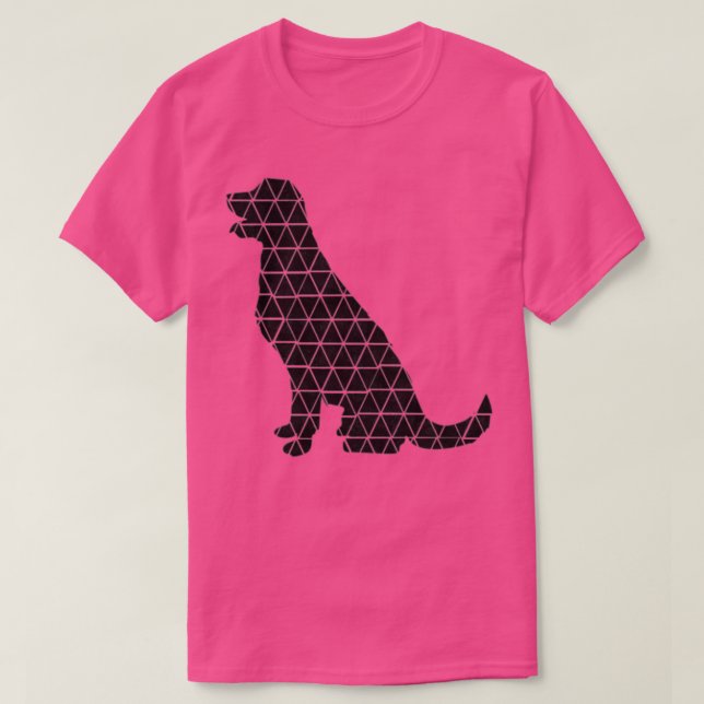 Svart Hund 3 T Shirt (Design framsida)
