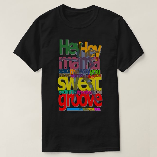 Svart Hund T Shirt (Design framsida)