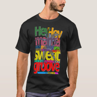 Svart Hund T Shirt
