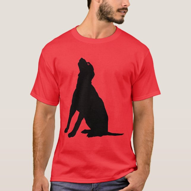 Svart hund tröja (Framsida)